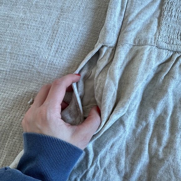 Abercrombie & Fitch Linen Romper - Picture 3 of 6